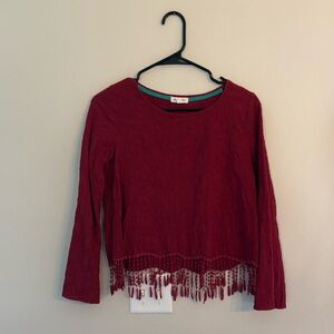 Skylar + Jade Red Top